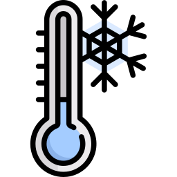 Congelación icono