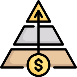 pyramide Icône