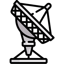 Satellite dish icon