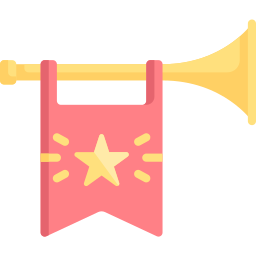 Trompeta icono