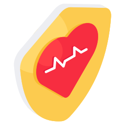 Heart protection icon