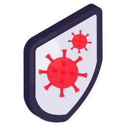 Covid protection icon
