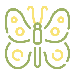 mariposa icono