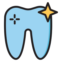 blanqueamiento dental icono