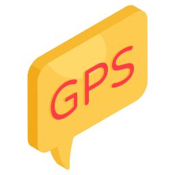 Gps chat icon