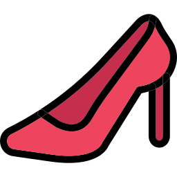 tacones altos icono