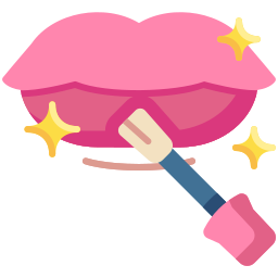 brillo de labios icono