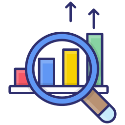 Analytic search icon