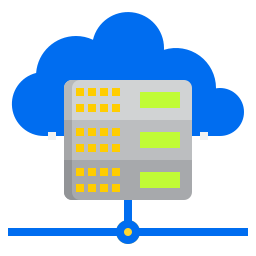 Cloud server icon