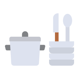 Kitchen utensils icon