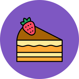 taart stuk icoon