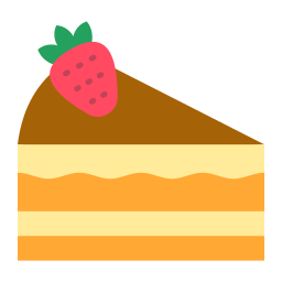 kawałek ciasta ikona