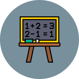 Chalkboard icon