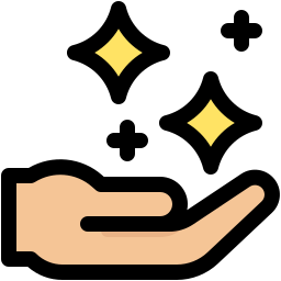 Hands and gesture icon