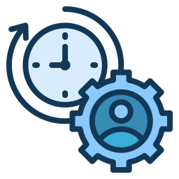 Time tracking icon
