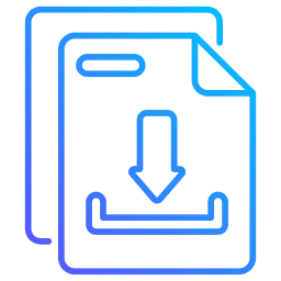 descarga de archivos icono