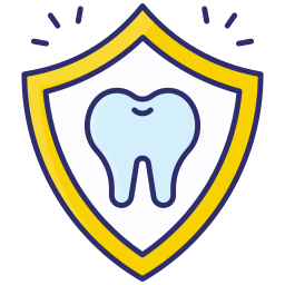 seguro dental Ícone