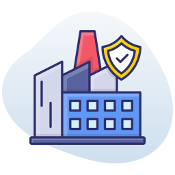 Factory insurance icon