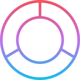 diagramme circulaire Icône