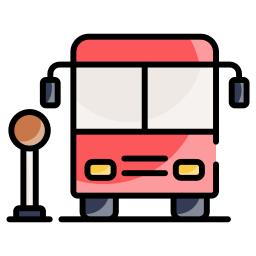 terminal autobusowy ikona