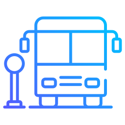 Bus terminal icon