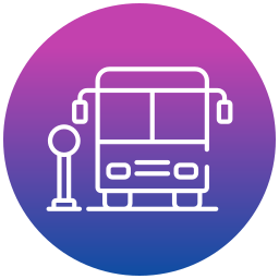 Bus terminal icon