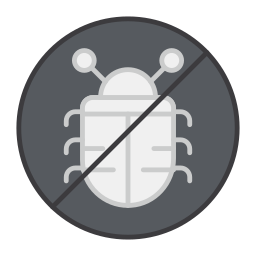 No bug icon