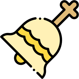 campana de mano icono