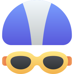 okulary pływackie ikona