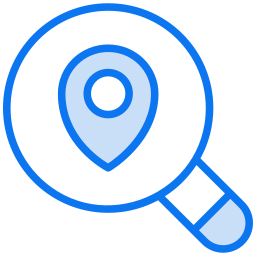 Location search icon