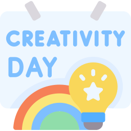World creativity and innovation day icon