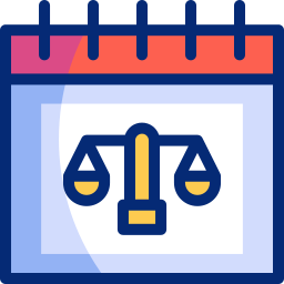Lawyer day icon