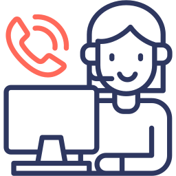 callcenter agent icoon