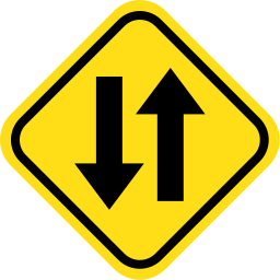 二車線の道路 icon