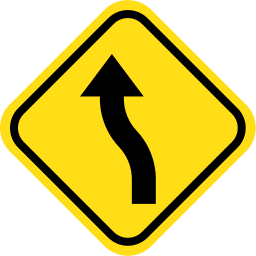 구불구불한 길 icon