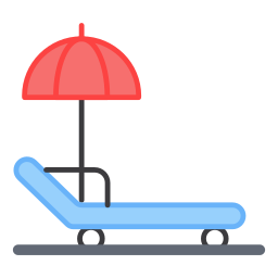 leżak ikona