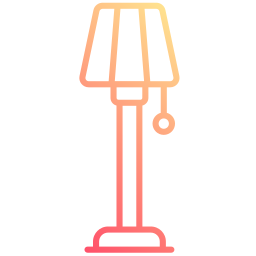 Наполная лампа иконка
