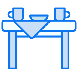 mesa de comedor icono