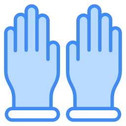 Медицинские перчатки иконка