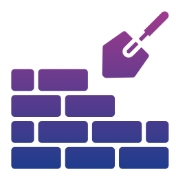 Bricklaying icon