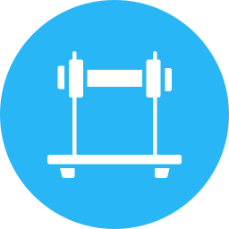 Gym equipment icon