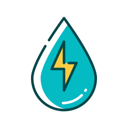 Hydro power icon