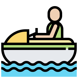 Jet ski icono