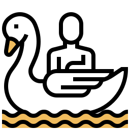 barca del cigno icona