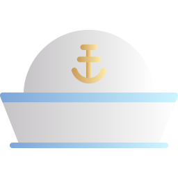 sombrero marinero icono