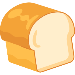 Toast bread icon