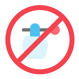 No perfume icon