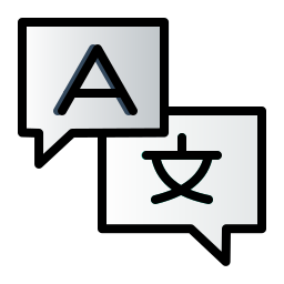 言語 icon