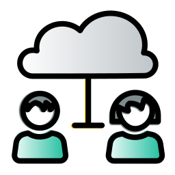 cloud-gebruiker icoon