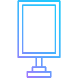 señalización digital icono